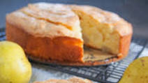 French pear cake French pear cake