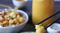 Instant Pot Orange Chicken and Cauliflower with Gluten Free Florida OJ Sauce Instant Pot Orange Chicken and Cauliflower with Gluten Free Florida OJ Sauce