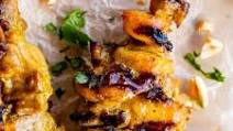 Thai Chicken Satay Skewers Thai Chicken Satay Skewers