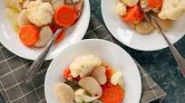 Giant White Beans with Vegetables and Pickled Pepper Vinaigrette Giant White Beans with Vegetables and Pickled Pepper Vinaigrette