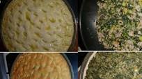 Focaccia farcite alle verdure e salamella Focaccia farcite alle verdure e salamella