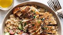 Greek Chicken Bowls Greek Chicken Bowls