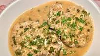 Pork Chops in Lemon Caper Sauce and Oven-Baked Polenta Pork Chops in Lemon Caper Sauce and Oven-Baked Polenta