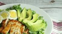 Avocado Chicken Caesar Salad Avocado Chicken Caesar Salad