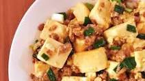Stir-fry ground pork with tofu Stir-fry ground pork with tofu