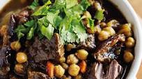 Tagine style beef with couscous Tagine style beef with couscous