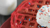 Strawberry and Blueberry Waffles Strawberry and Blueberry Waffles