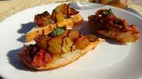 Leftover Spaghetti Sauce Celery Bruschetta Leftover Spaghetti Sauce Celery Bruschetta