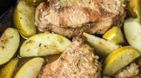 Slow Cooker Pork Chops and Apples Slow Cooker Pork Chops and Apples