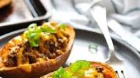 Taco Stuffed Potatoes Taco Stuffed Potatoes