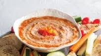 Red Bean and Roasted Red Pepper Hummus Red Bean and Roasted Red Pepper Hummus