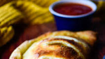 Turkey Pepperoni Calzone Turkey Pepperoni Calzone
