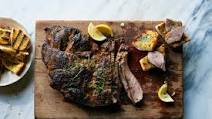 Grilled Pork With Whole Spices and Garlic Bread Grilled Pork With Whole Spices and Garlic Bread