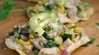 Chicken Summer Vegetable Tostadas Chicken Summer Vegetable Tostadas