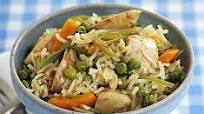 Soy steamed chicken with rice Soy steamed chicken with rice