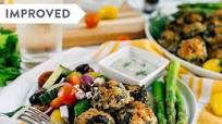Greek Turkey Meatballs with Tzatziki Yogurt Sauce - Dream Dinners Greek Turkey Meatballs with Tzatziki Yogurt Sauce - Dream Dinners