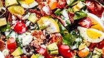 Mediterranean Cobb Salad Mediterranean Cobb Salad