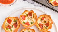 Pizza Wonton Cups Pizza Wonton Cups