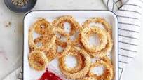 Oven Baked Panko Onion Rings Oven Baked Panko Onion Rings