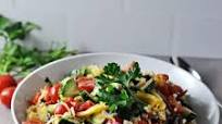 Mediterranean Spaghetti Squash Salad Mediterranean Spaghetti Squash Salad