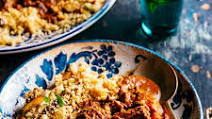 Slow-Cooker Beef & Carrot Tagine with Almond Couscous Slow-Cooker Beef & Carrot Tagine with Almond Couscous