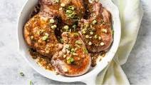 Apricot-and-Mustard-Glazed Pork Chops Apricot-and-Mustard-Glazed Pork Chops