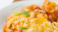 Stacked Chicken Enchiladas Stacked Chicken Enchiladas