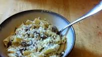 Parmesan Mushroom Pasta with Truffle Oil Recipe - (3.8/5) Parmesan Mushroom Pasta with Truffle Oil Recipe - (3.8/5)