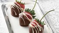 Dipped Cream Cheese Strawberries Dipped Cream Cheese Strawberries