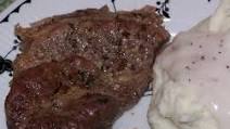 Pork Blade Steak with Garlic/Herb Pork Blade Steak with Garlic/Herb