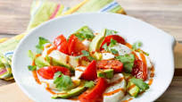 Mexican Caprese Salad Mexican Caprese Salad