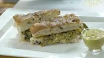 Receta de Focaccia de Rajas Poblanas Receta de Focaccia de Rajas Poblanas