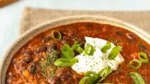 Veggie-packed slow cooker black bean soup Veggie-packed slow cooker black bean soup