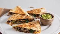Cheesy Beef Quesadillas Cheesy Beef Quesadillas