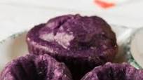 Putong Ube – Gluten Free Purple Yam Steamed Rice Cakes Putong Ube – Gluten Free Purple Yam Steamed Rice Cakes