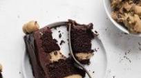 Chocolate Brownie Cookie Dough Cake Chocolate Brownie Cookie Dough Cake