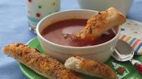 Cheesy Breadstick Dunkers Cheesy Breadstick Dunkers