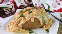 Creamy Crawfish Baked Potatoes Creamy Crawfish Baked Potatoes