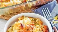 Cheesy Scalloped Potatoes and Ham Casserole Cheesy Scalloped Potatoes and Ham Casserole