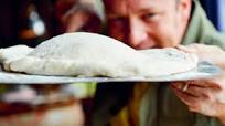 Neapolitan pizza base Neapolitan pizza base