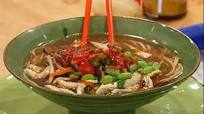 Chicken & Edamame Noodle Bowls Chicken & Edamame Noodle Bowls