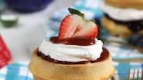 Mini Berry Waffle Cake Recipe Mini Berry Waffle Cake Recipe