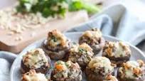 Cheesy Sausage Stuffed Mushrooms Cheesy Sausage Stuffed Mushrooms