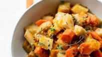 Slow Cooker Root Vegetables with Apple Cider Glaze