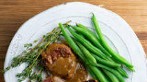 Pork Medallions with Buttered Mustard Sauce Pork Medallions with Buttered Mustard Sauce