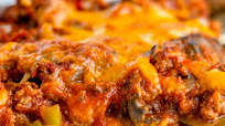 Meaty Zucchini Casserole Meaty Zucchini Casserole