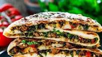 Turkish Gozleme with Minced Lamb Turkish Gozleme with Minced Lamb