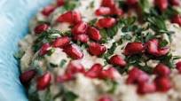 Baba ganoush met granaatappel Baba ganoush met granaatappel