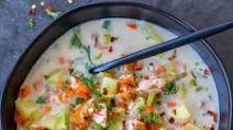 Easy Salmon Chowder Recipe Easy Salmon Chowder Recipe