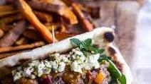 Moroccan Spiced Lamb Burgers with Apricot-Pepper Chutney + Pistachio Feta Pesto Moroccan Spiced Lamb Burgers with Apricot-Pepper Chutney + Pistachio Feta Pesto